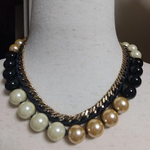 Rada perlenkette gold vintage - gold,