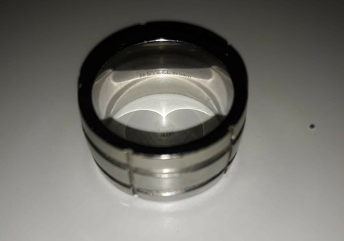 Steel christ ring - christ, |
